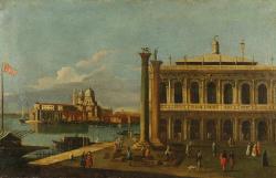 Каналетто Джованни Антонио (круг). Вид Венеции. Поступила в 1962; ранее ГМТР с 1944 (из коллекции А.Ф.Лихачёва).